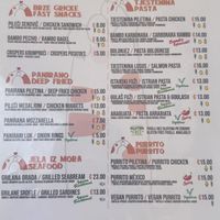 Menu3  at Bambo in Pula