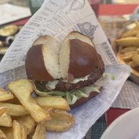 The Burger was awesome!  at Bambo in Pula