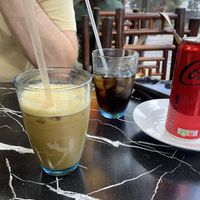 Watery iced coffee   at MOON CHAY in Central Singapore