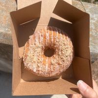 vegan cinnamon sugar crumble at The Salty Donut in Orlando
