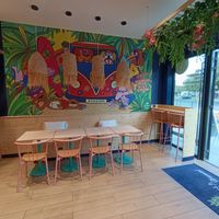 Inside at Pokawa in Blois