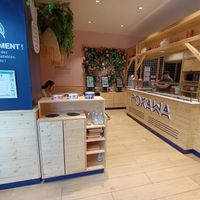 Inside at Pokawa in Blois