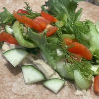 Hummus wrap   at Harbor Fox Coffee Bar in West Dennis