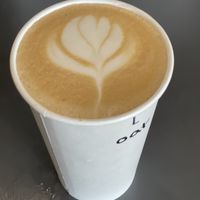 Oat latte   at Harbor Fox Coffee Bar in West Dennis