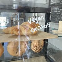 It’s vegan!  at Harbor Fox Coffee Bar in West Dennis