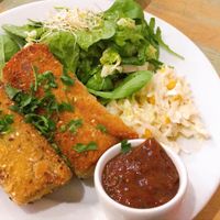 pancakes at Avocado Vegan Bistro in Gdansk