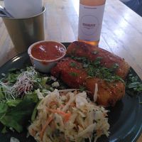 Krokiety at Avocado Vegan Bistro in Gdansk