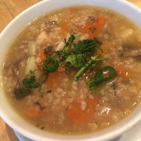 krupnik at Avocado Vegan Bistro in Gdansk