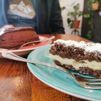 Cakes 😍 at Avocado Vegan Bistro in Gdansk