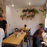 Inside at Avocado Vegan Bistro in Gdansk