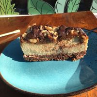 Fingerlicking good - snickers at Avocado Vegan Bistro in Gdansk