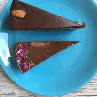 Agawnik and birds’ milk at Avocado Vegan Bistro in Gdansk