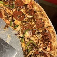 Vegan supreme  at Pizza Buzz in Watauga