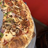 Vegan supreme  at Pizza Buzz in Watauga
