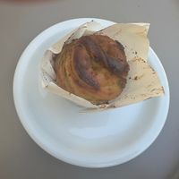 Pistachio puff pastryy  at DAMKA • cafè & bakery in Krakow