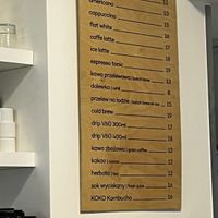 Prices  at DAMKA • cafè & bakery in Krakow