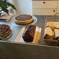 cakes and savoury sandwiches   at DAMKA • cafè & bakery in Krakow