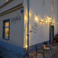 view from the street at DAMKA • cafè & bakery in Krakow