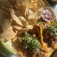 Chorizo tacos  at Badfins Food + Brew in Clearwater
