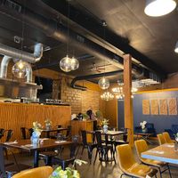 Main interior space at Tasty Experience Bistro in Worcester