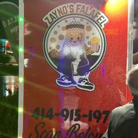 Signage  at Zayno's Falafel in Milwaukee