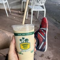 Post run treat!!  at Lanikai Juice in Kailua