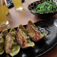 Vegane Teigtaschen und Algensalat at Ramen IPPIN Kaiserslautern in Kaiserslautern