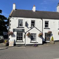Outside of pub  at Mary McBride's in Cushendun