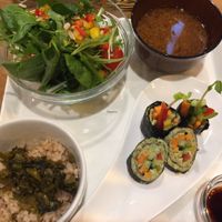 Set dinner  at Natural Food Dining LOHAS in Sapporo