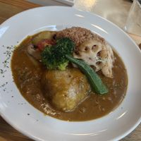 Vegetable curryy  at Natural Food Dining LOHAS in Sapporo