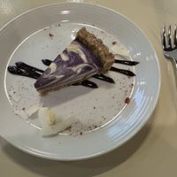 Blueberry swirl cake  at Natural Food Dining LOHAS in Sapporo
