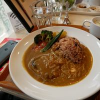 Rice set  at Natural Food Dining LOHAS in Sapporo