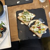Avocado toast  at Natural Food Dining LOHAS in Sapporo