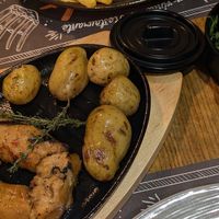Alheira vegetariana. at Cávado in Paredes