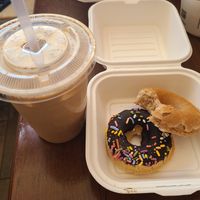 Donuts and coffee at Summer Moon Coffee in Frisco