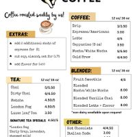 Menu uploaded by Mutts on Google in July 2024 at Mutts Coffee Roasters in Beaverton