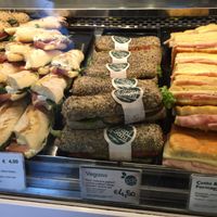 Their vegan sandwich at Chef Express in Florence