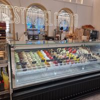 Counter (not all vegan) at Lucciano's in Rome