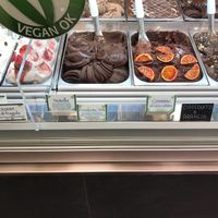 Vegan Ok + Fondente 70% is vegan at Festival del Gelato in Florence