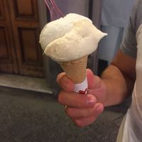 Mojito and pineapple ice cream (2,60€?) at Festival del Gelato in Florence