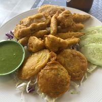 Veggie pakora  at Papaya Restaurant in Ao Nang