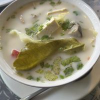 Tom Kha  at Papaya Restaurant in Ao Nang