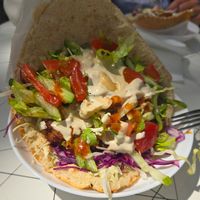 Soysteakin bread at Shahia in Leipzig