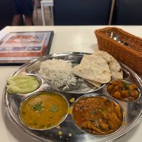 Vegetarian meal ideal for Lunch and Dinner  at Delhi Darbar Kitchen Singapore in East Singapore