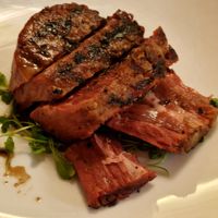 Vegan steak at Accademia Del Gusto in Zurich