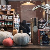 Store front at Bumblebee Natural Foods in North London