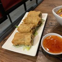  Spring rolls  at Red Hot Chili Pepper in San Carlos