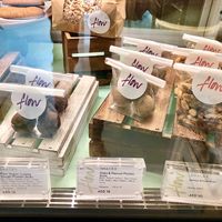 Protein balls and nuts at Flow  in Dubai