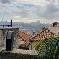 View from the porch at O Oriente no Porto in Porto