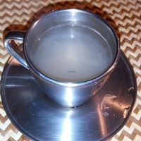 Pear infusion, really good at O Oriente no Porto in Porto